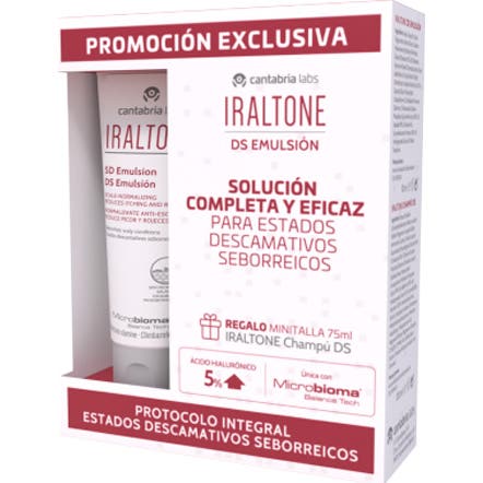 Iraltone Pack Ds Emulsión 30 ml + Champú 75 ml