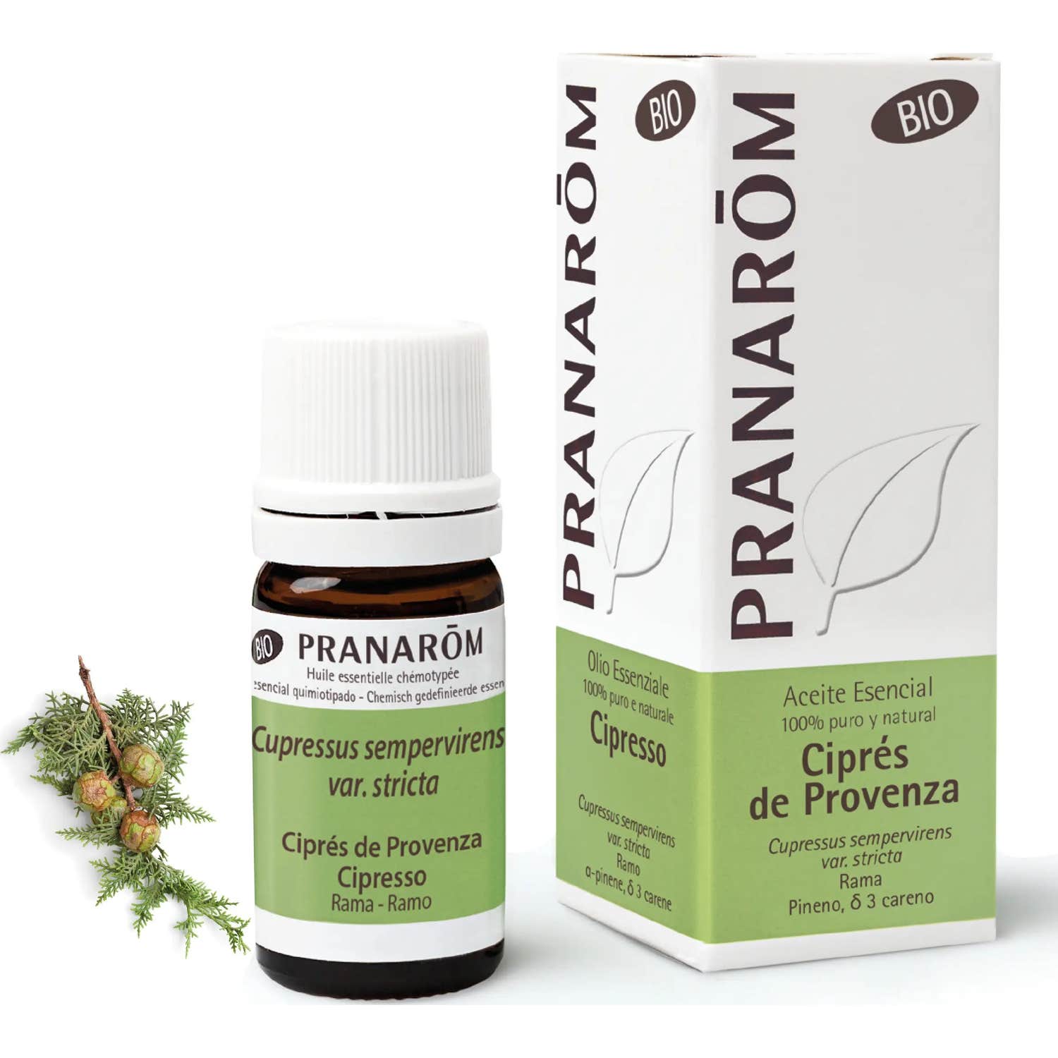 Pranarôm Aceite Esencial de Ciprés de Provenza BIO 5ml