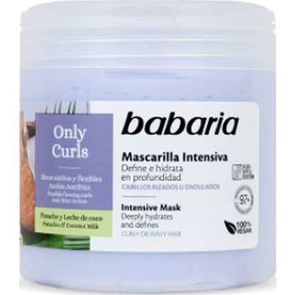 Babaria Only Curls Mascarilla Intensiva Cabello Rizado 400 ml