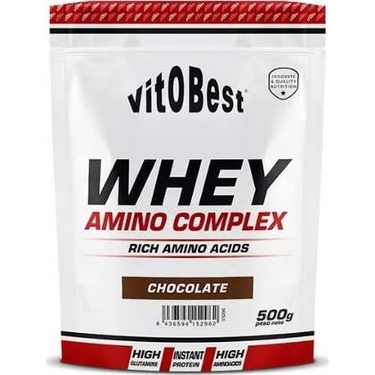 Vit.o.best Whey Amino Complex Chocolate 500 G De Polvo - Imagen 2