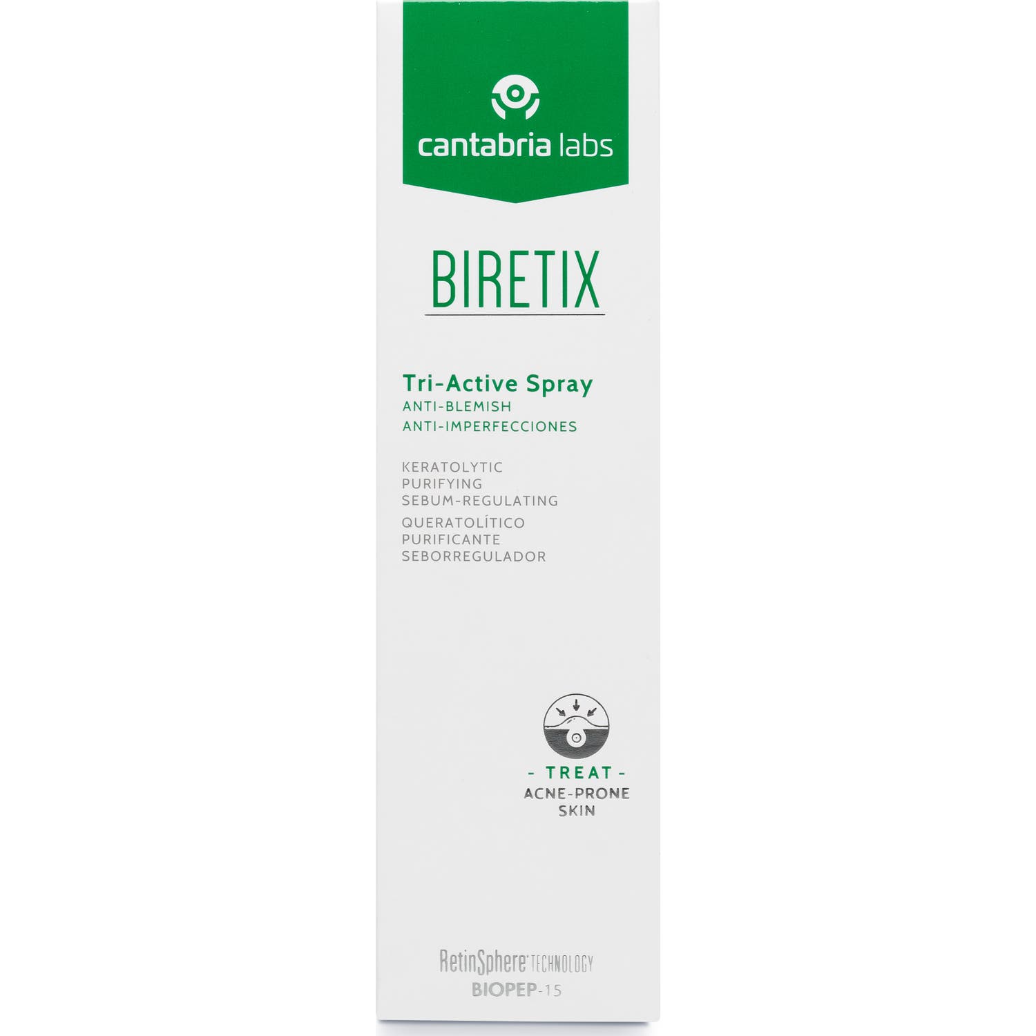 Biretix Tri-Active Spray Anti-Imperfecciones 100ml