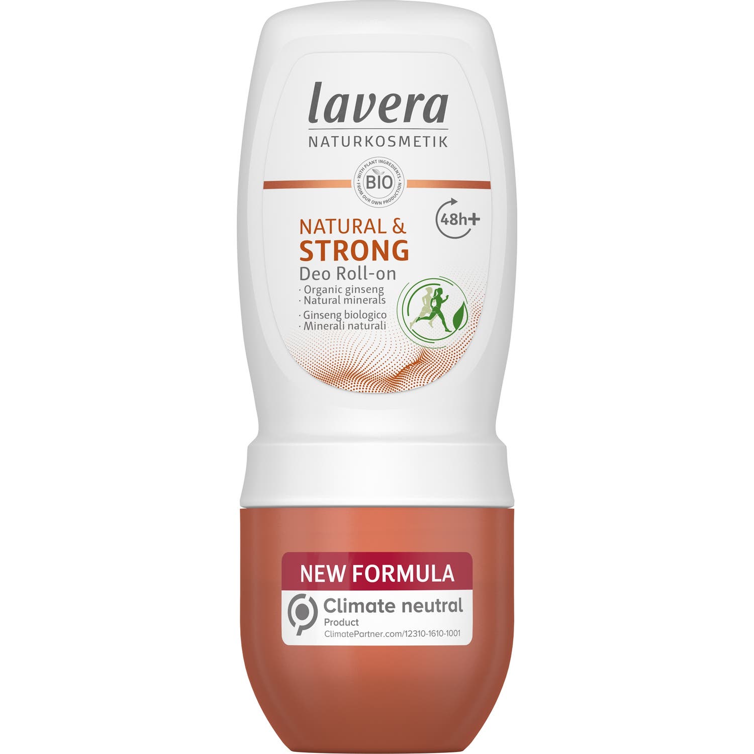 Lavera Desodorante Roll-On 48 H + Strong & Natural 50 ml