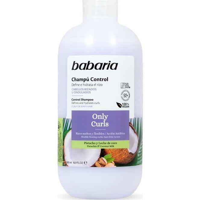 Babaria Only Curls Champú Control Cabello Rizado 500 ml