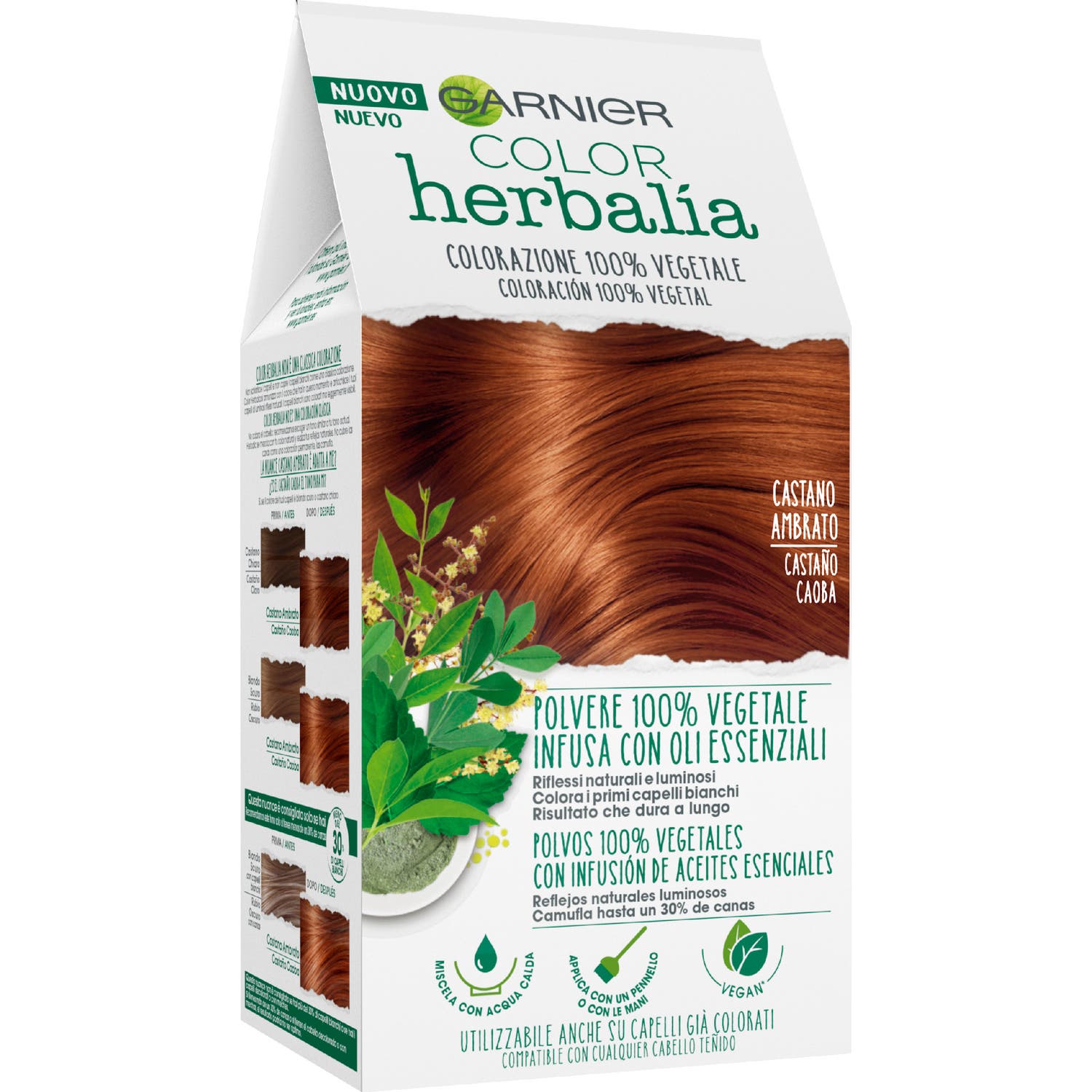 Garnier Color Herbalia Castaño Caoba 1ud