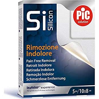 Pic Solution Aposito Adhesivo Silicona 10x8 5uds