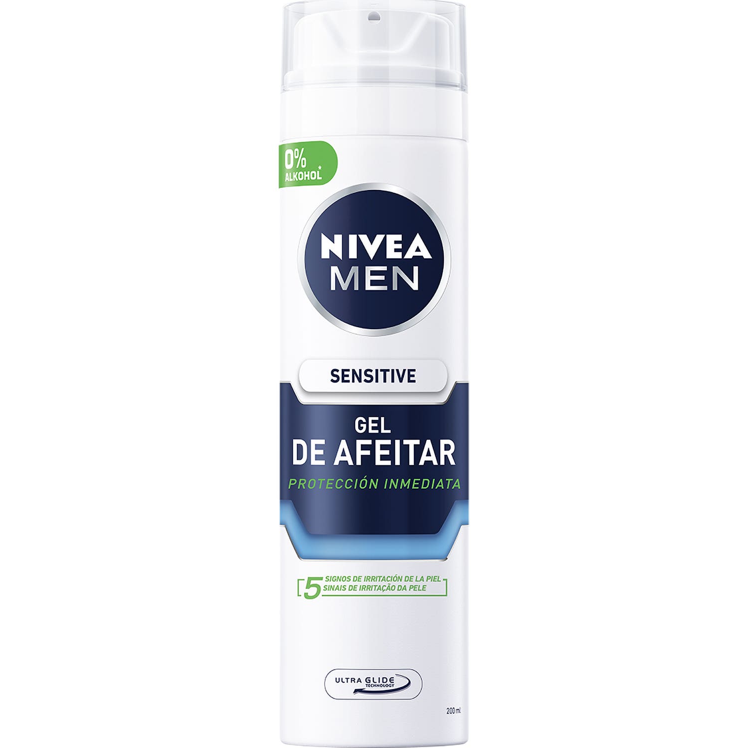 Nivea Men Sensitive Gel Afeitar Anti Irritaciones 200 ml