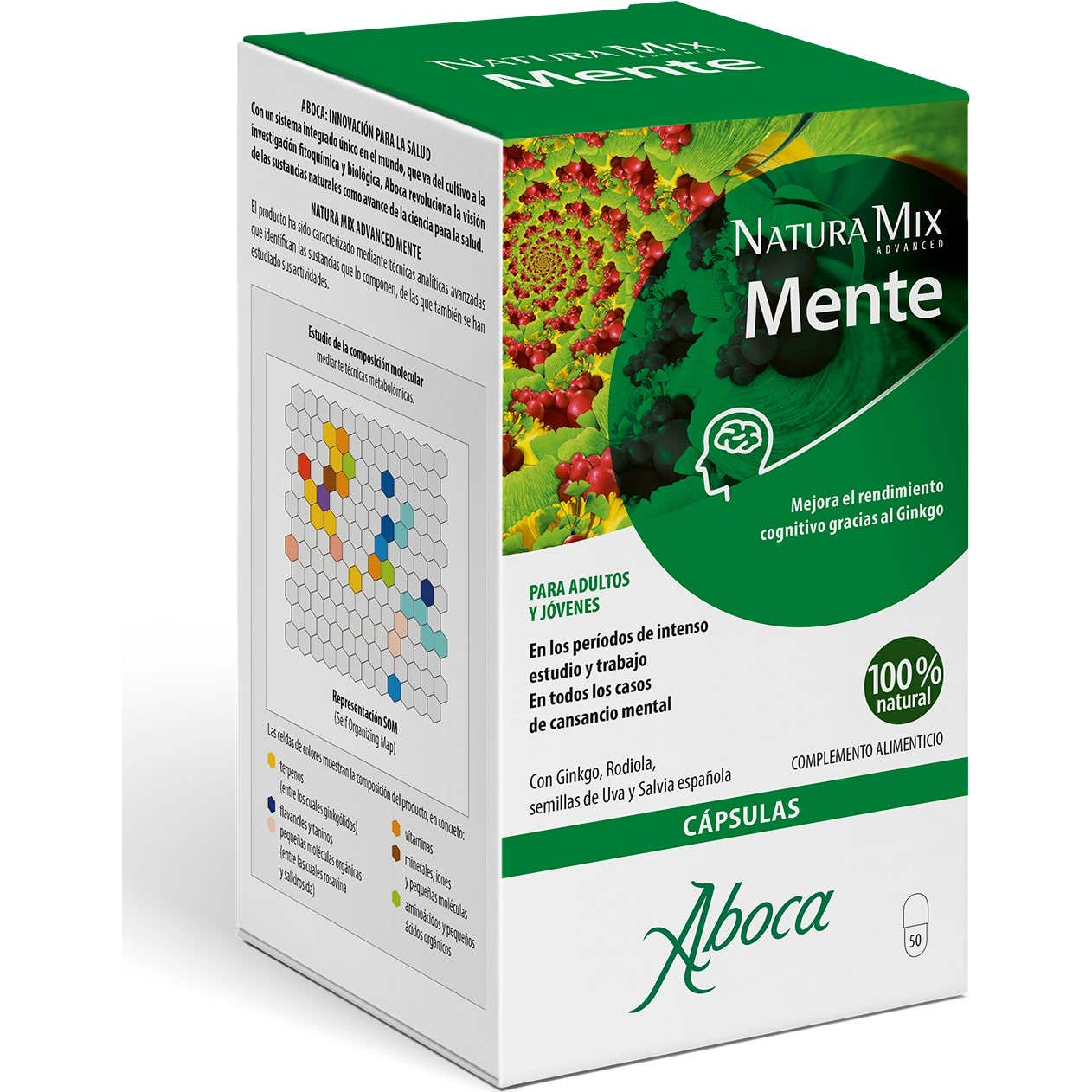 Aboca Natura Mix Advanced Mente 50caps