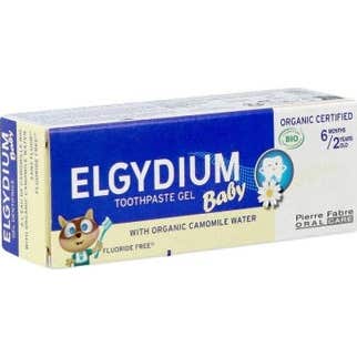 Elgydium Baby Gel Dentífrico Agua de Manzanilla Orgánica 30ml