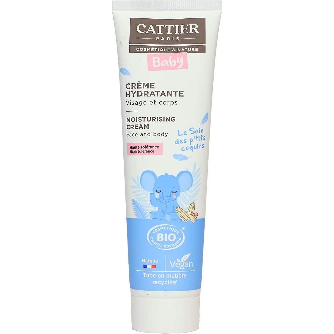 Cattier Baby Crema Hidratante Facial Corporal Piel Sensible 100ml