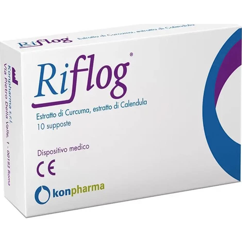 Konpharma Srl Konpharma Riflog 10 Supositorios