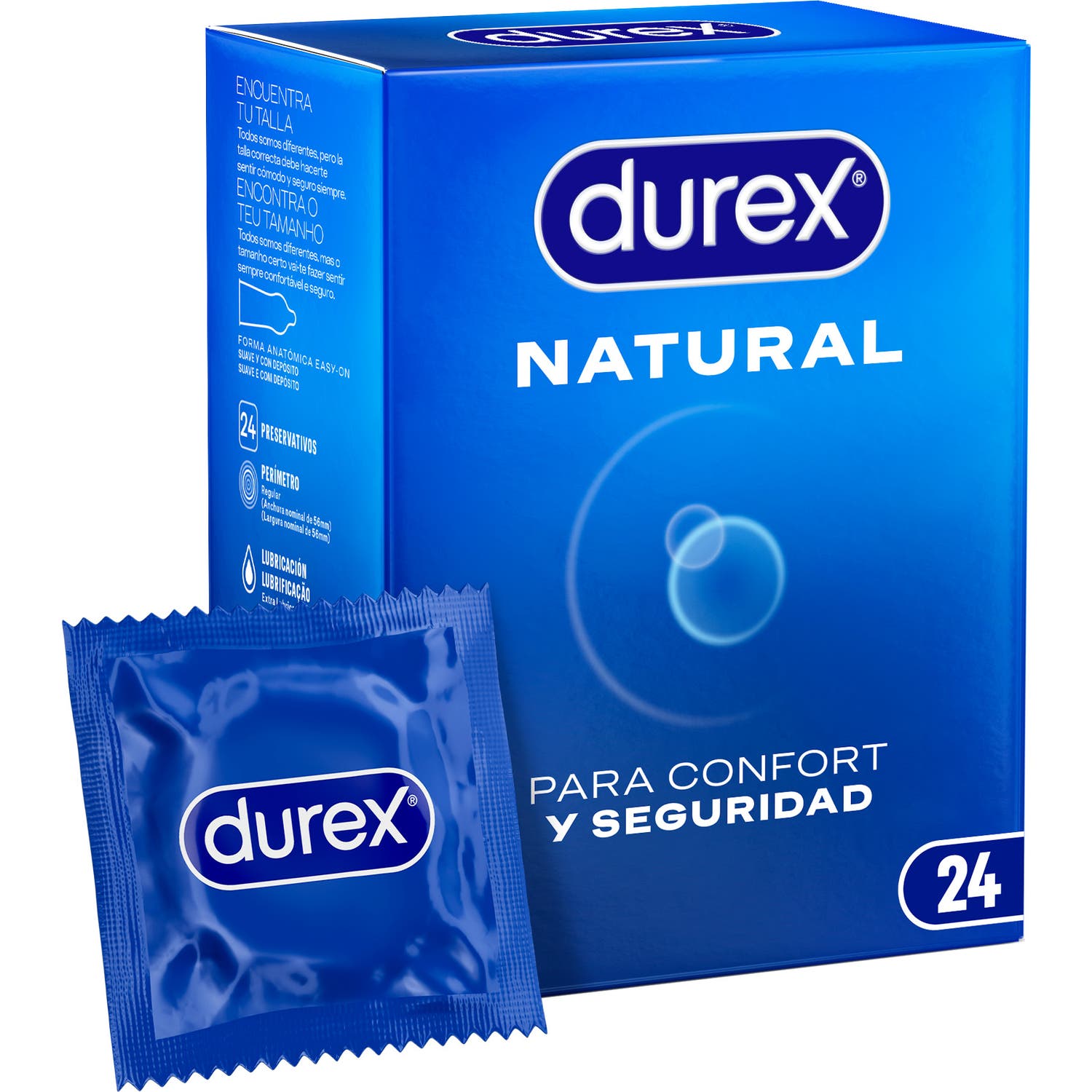 Durex Natural Preservativos 24uds