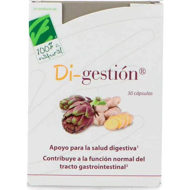 100% Natural Di-Gestión 30 Cápsulas - Imagen 3