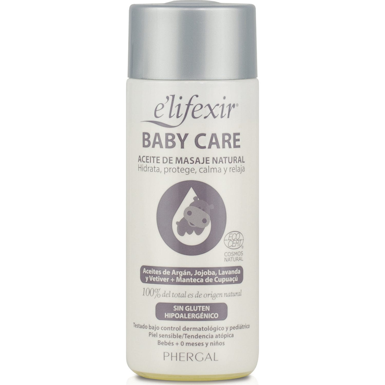 Elifexir Cleare Baby Care Aceite Seco Masaje 125 ml