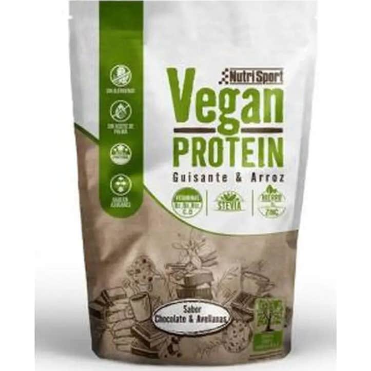 Nutrisport Vegan Proteína Choco Avellanas 520 G
