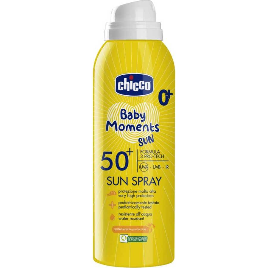 Chicco Baby Moments Sun Spray 360º Spf50 150 ml