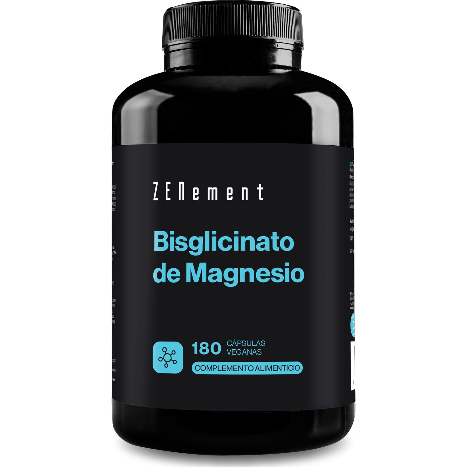 Zenement Bisglicinato de Magnesio 180vcaps