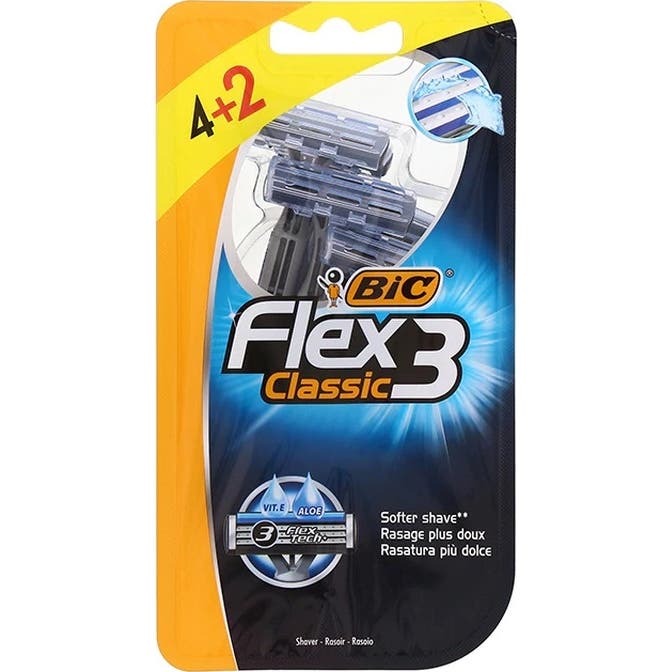 Bic Maquinilla Afeitar Flex Classic 6 uds