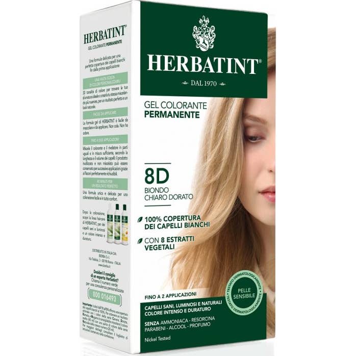 Herbatint rubio claro dorado 1 kit