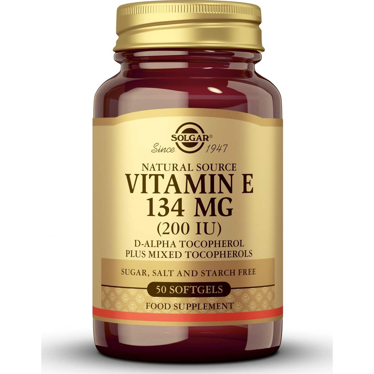 Solgar Vitamina E 200 Ui 134 Mg 50 Perlas