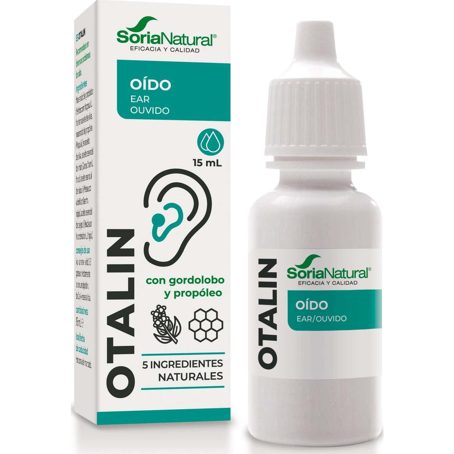 Soria Natural Otalin Gotas Oticas con Propoleo 15ml