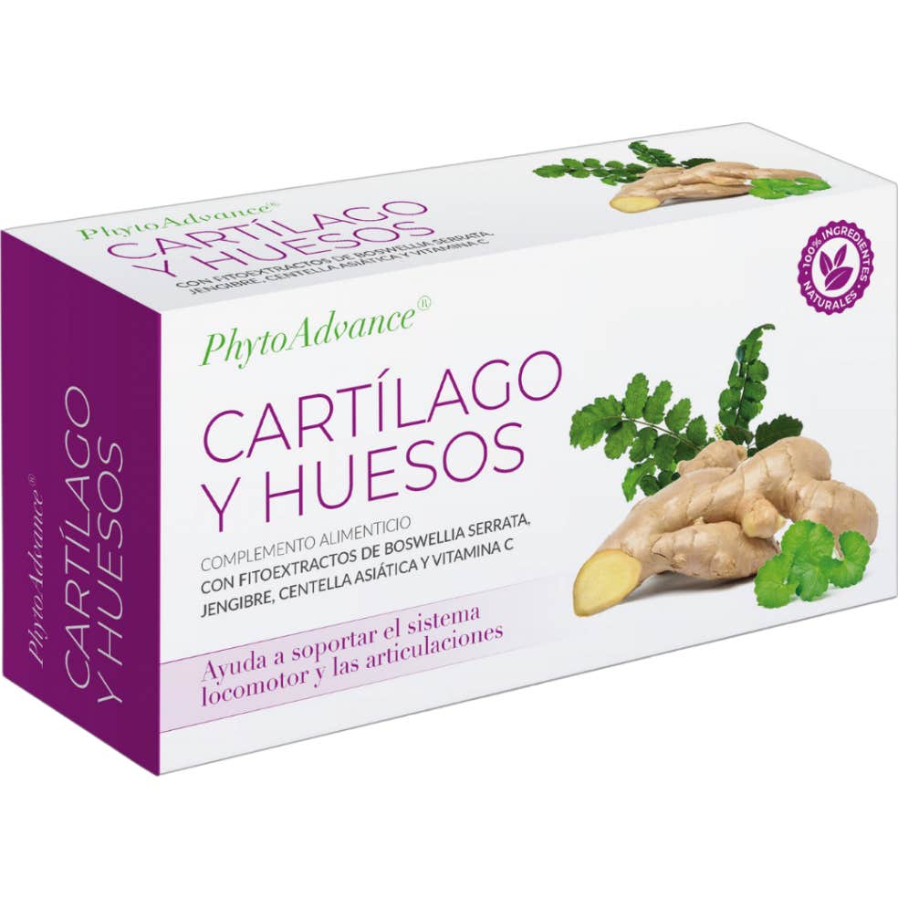 PhytoAdvance Cartílago y Huesos 60 caps