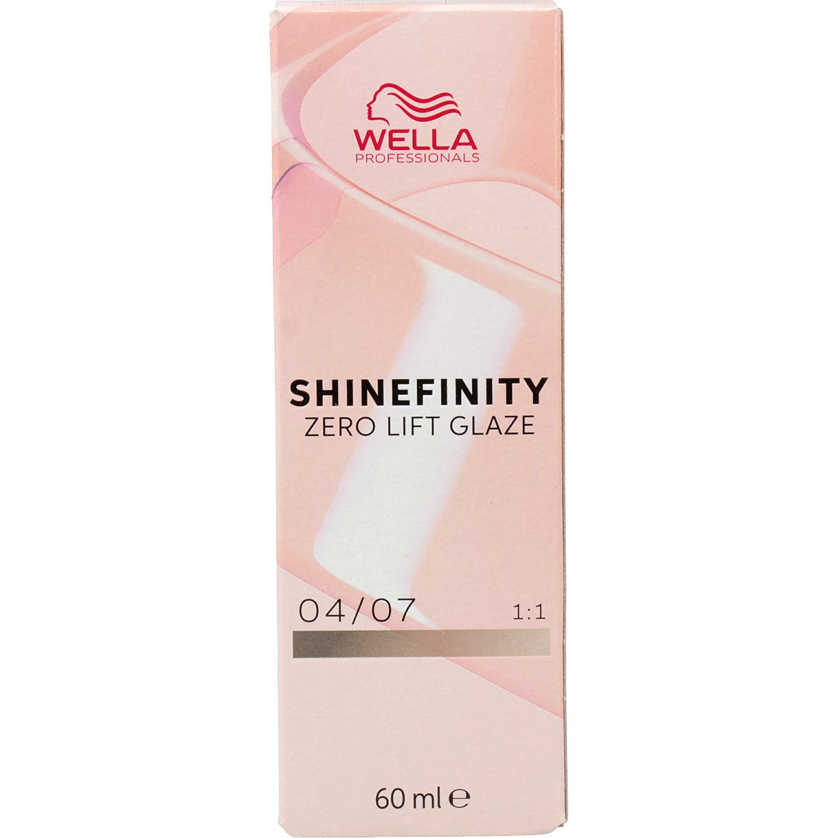 Wella Shinefinity Tinte Zero Lift Glaze Color 04/07 60ml