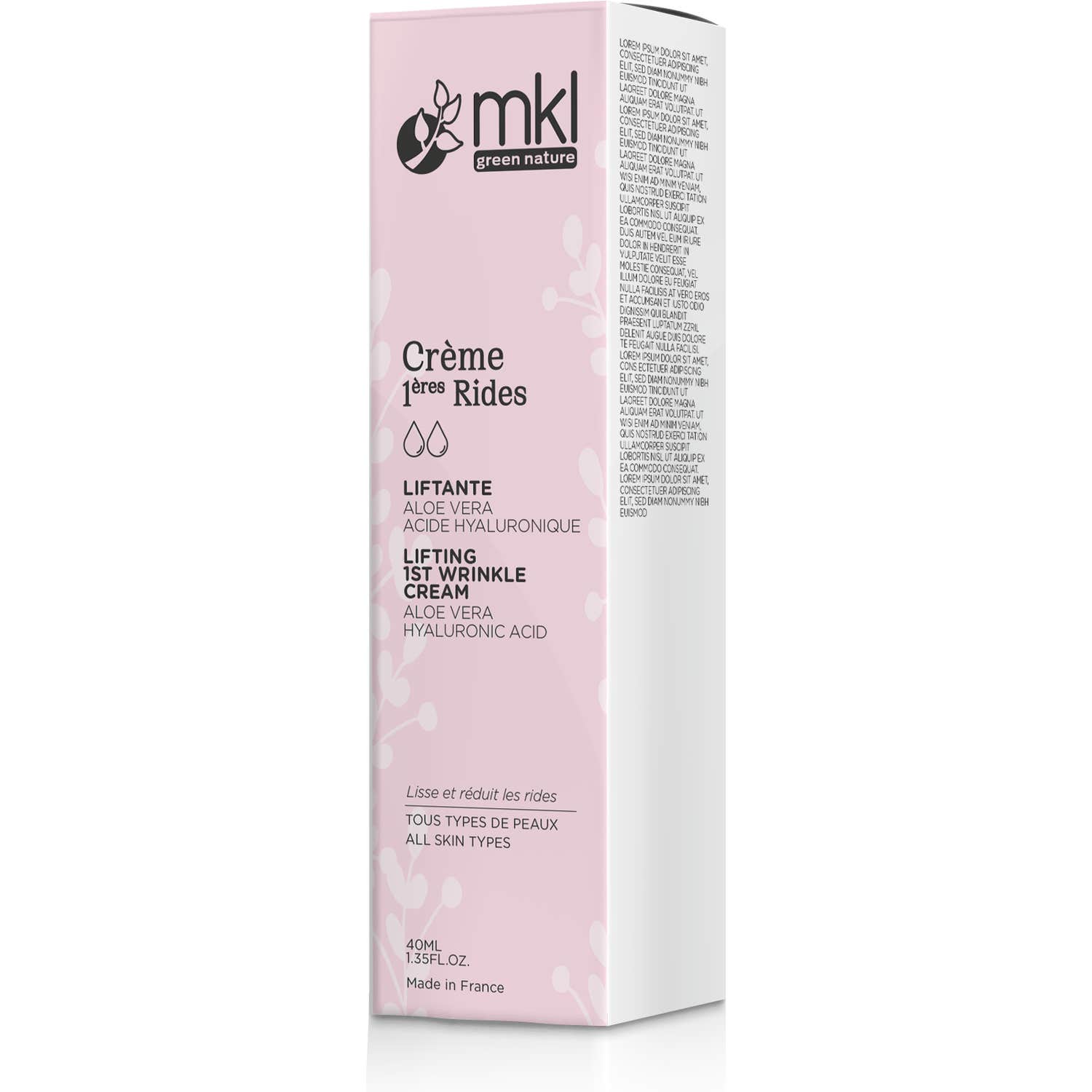 Mkl Crema Primeras Arrugas Suavizante 40 ml