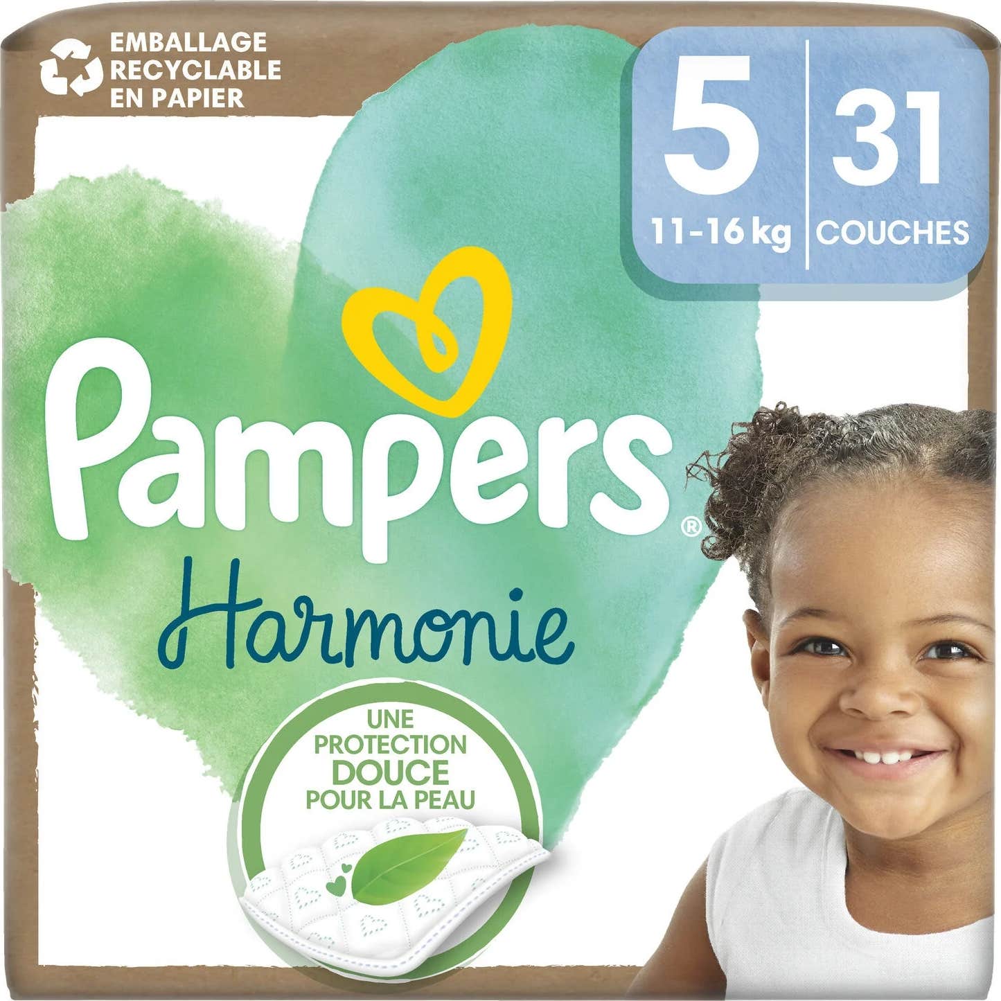 Pampers Harmonie Pañales T5 11-16kg 31uds
