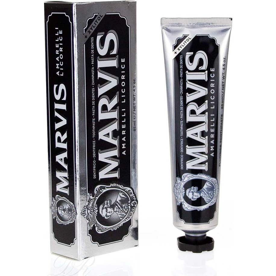 Marvis Dentifricio Amarelli Regaliz 85 ml Liquirizia - 3 Piezas - Imagen 5