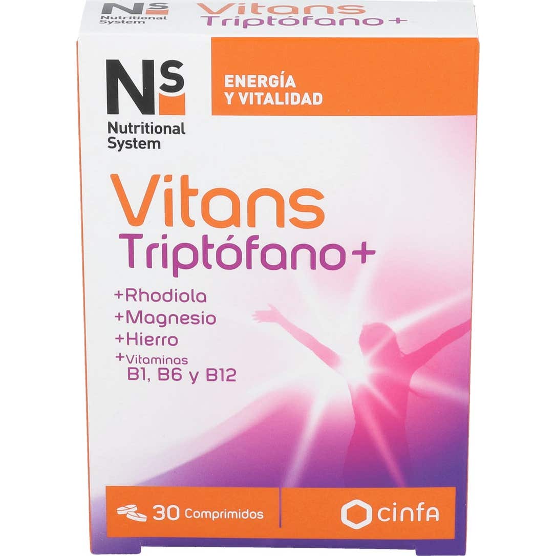 Ns Vitans Triptófano + Neo 30 Comprimidos 30 Ct - Imagen 2