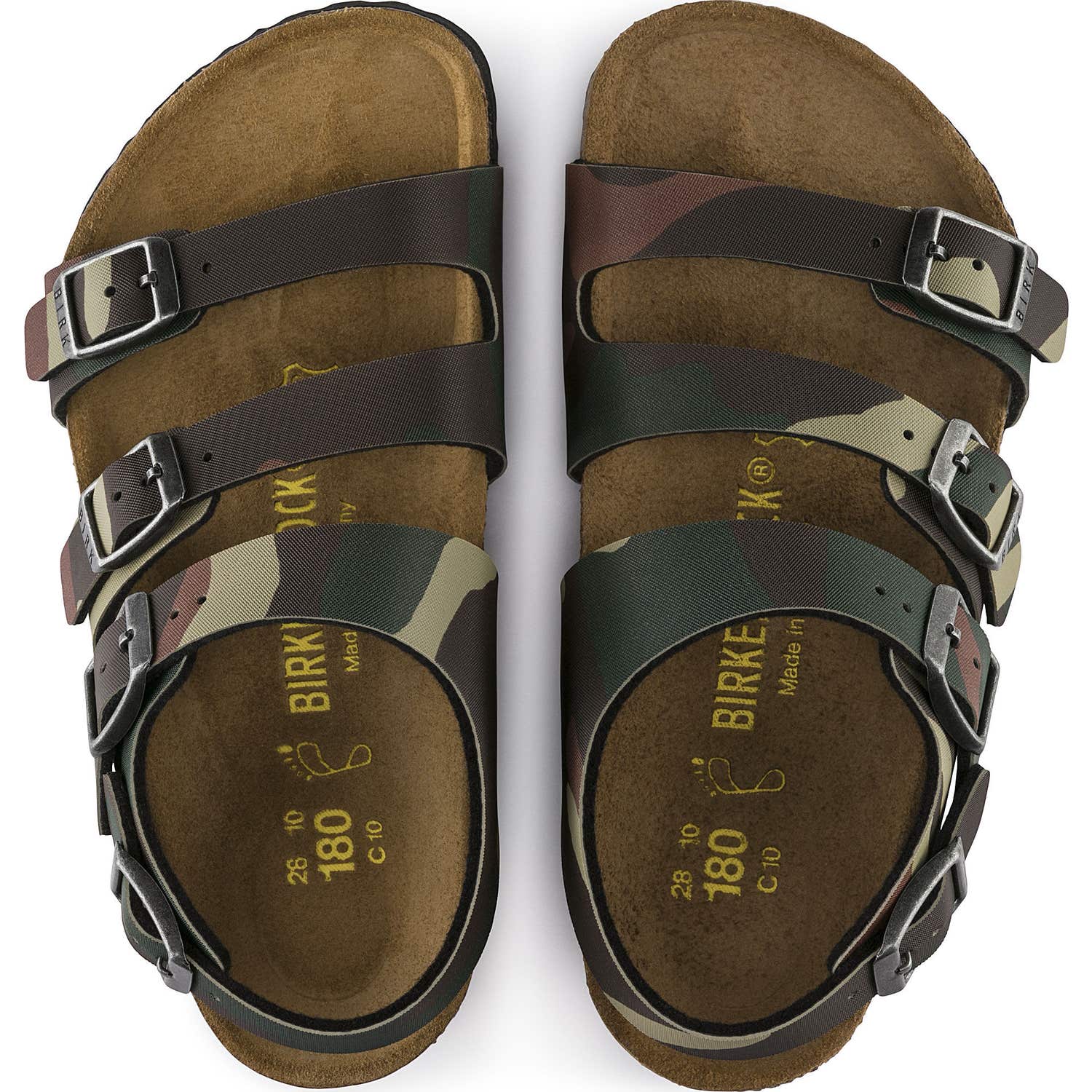 Birkenstock Sandalia Canberra Camouflaje T28 1 Par