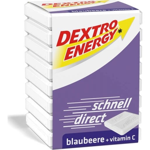 Dextro Energy Pastillas glucosa Arándanos 46 g