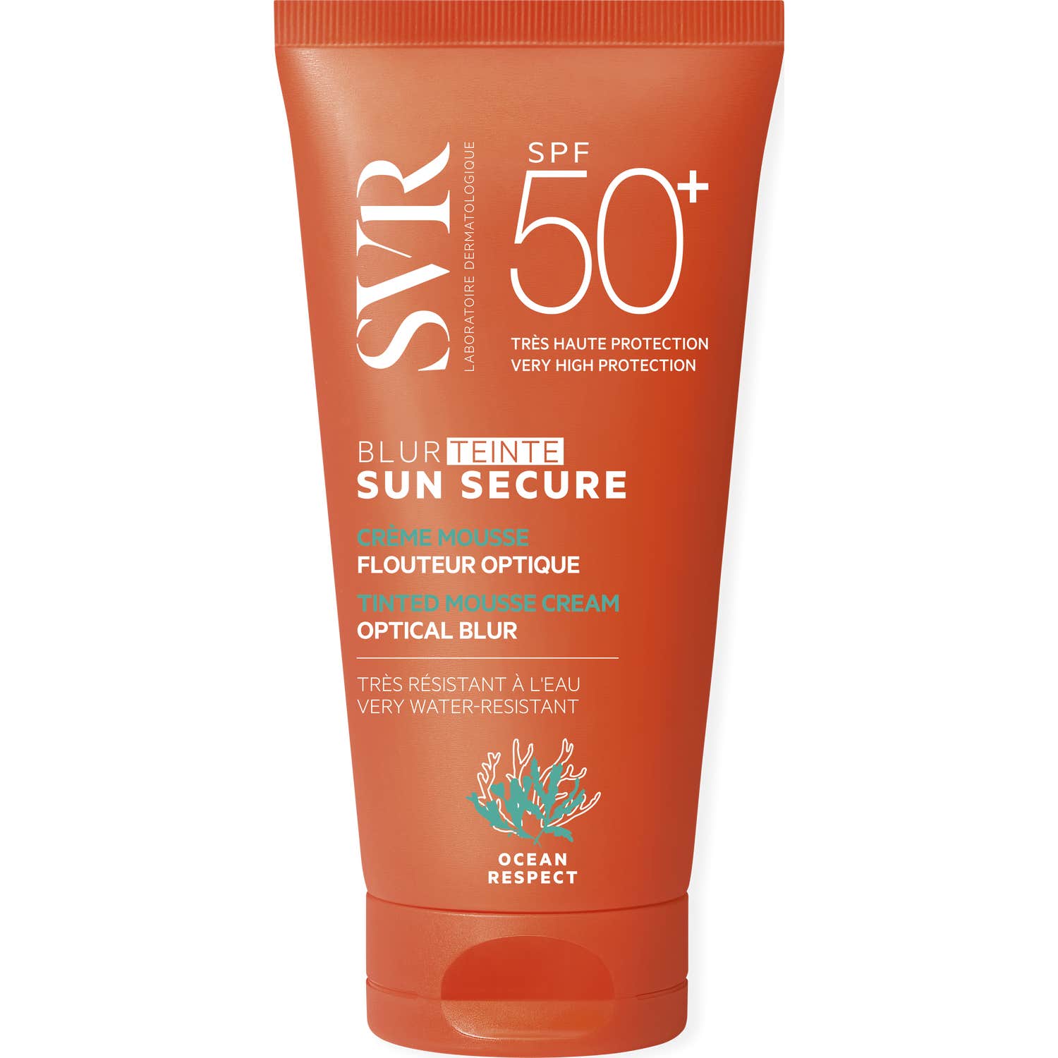 SVR Sun Secure Blur Teinté Crema Mousse Solar con Color SPF50+ 50ml