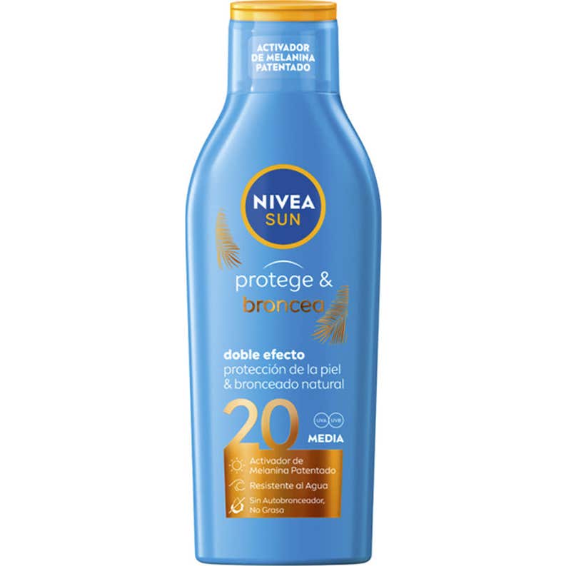 Nivea Protege & Broncea Leche SPF20 200ml