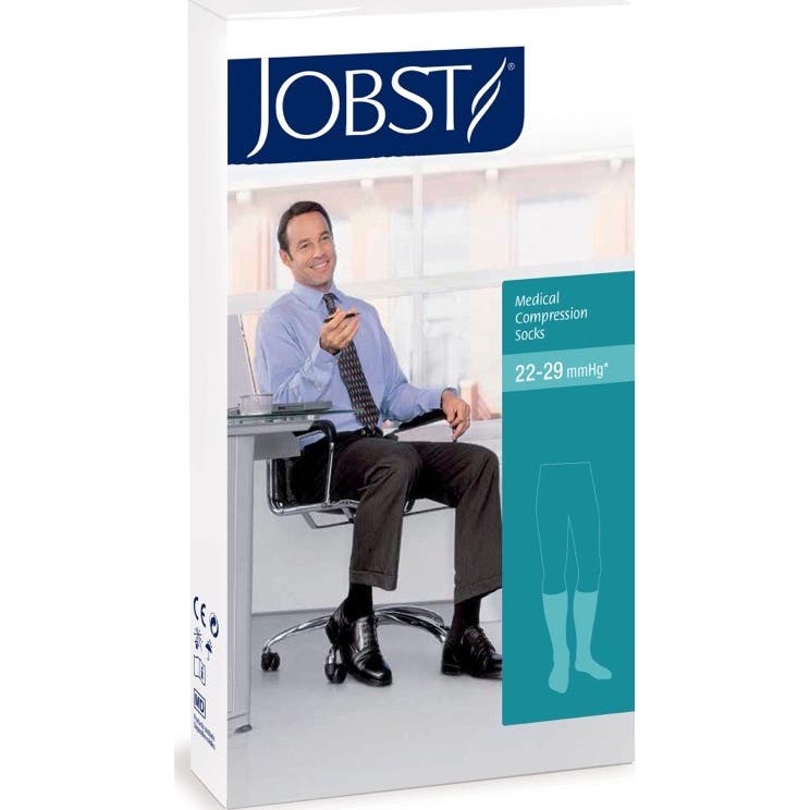 Jobst calcetín compresión normal negro T G 1 par