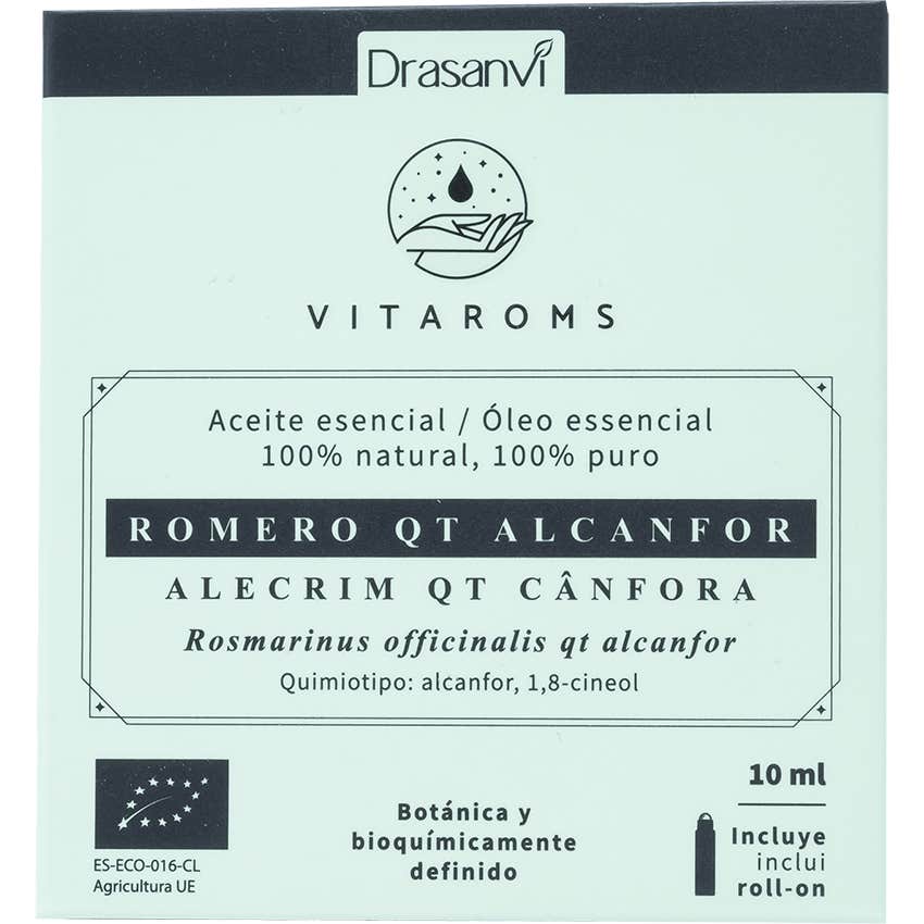 Drasanvi Aceite Esencial Romero Qt Alcanfor Bio 10 ml