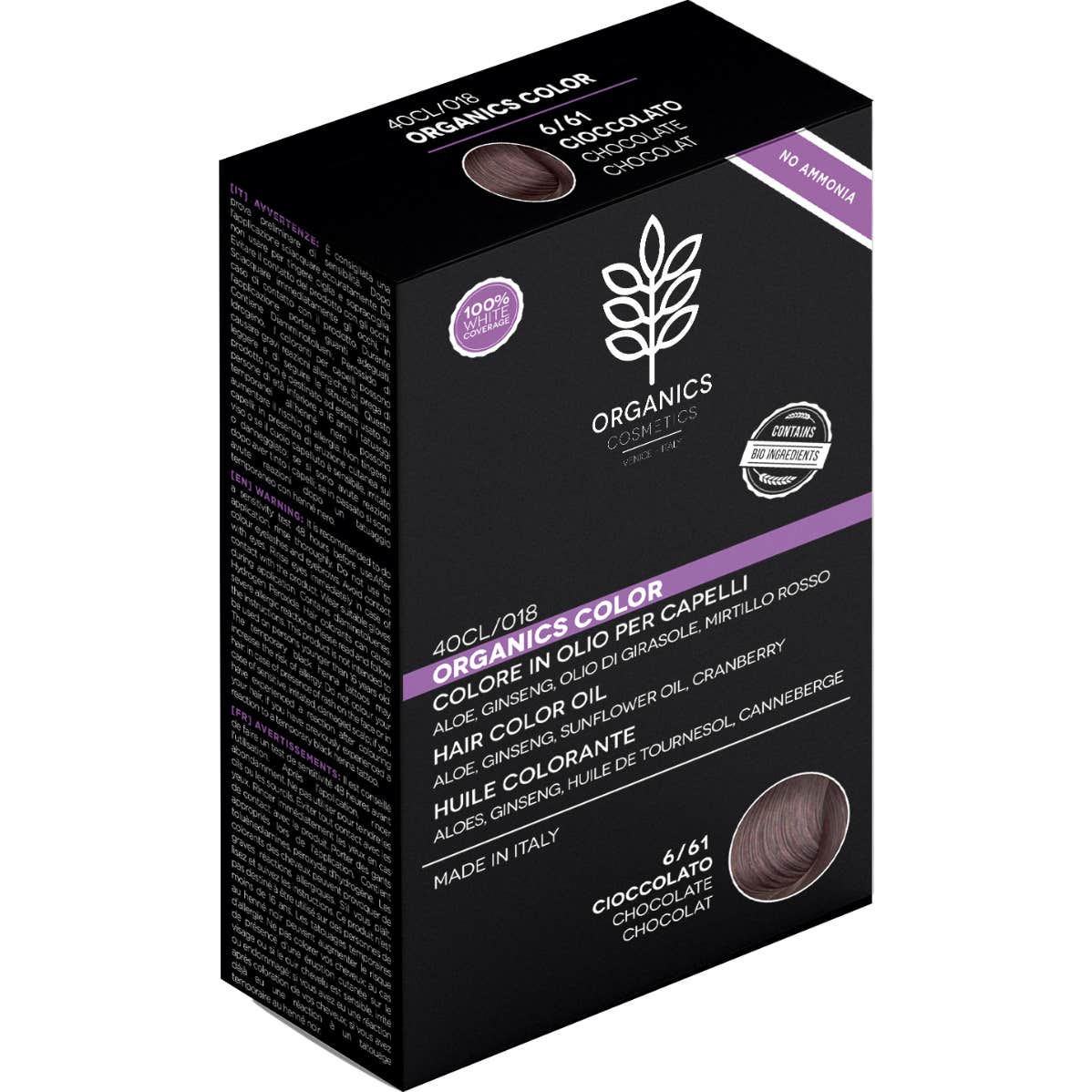 Organics Pharm Kit Organics Color 6/61 Chocolate