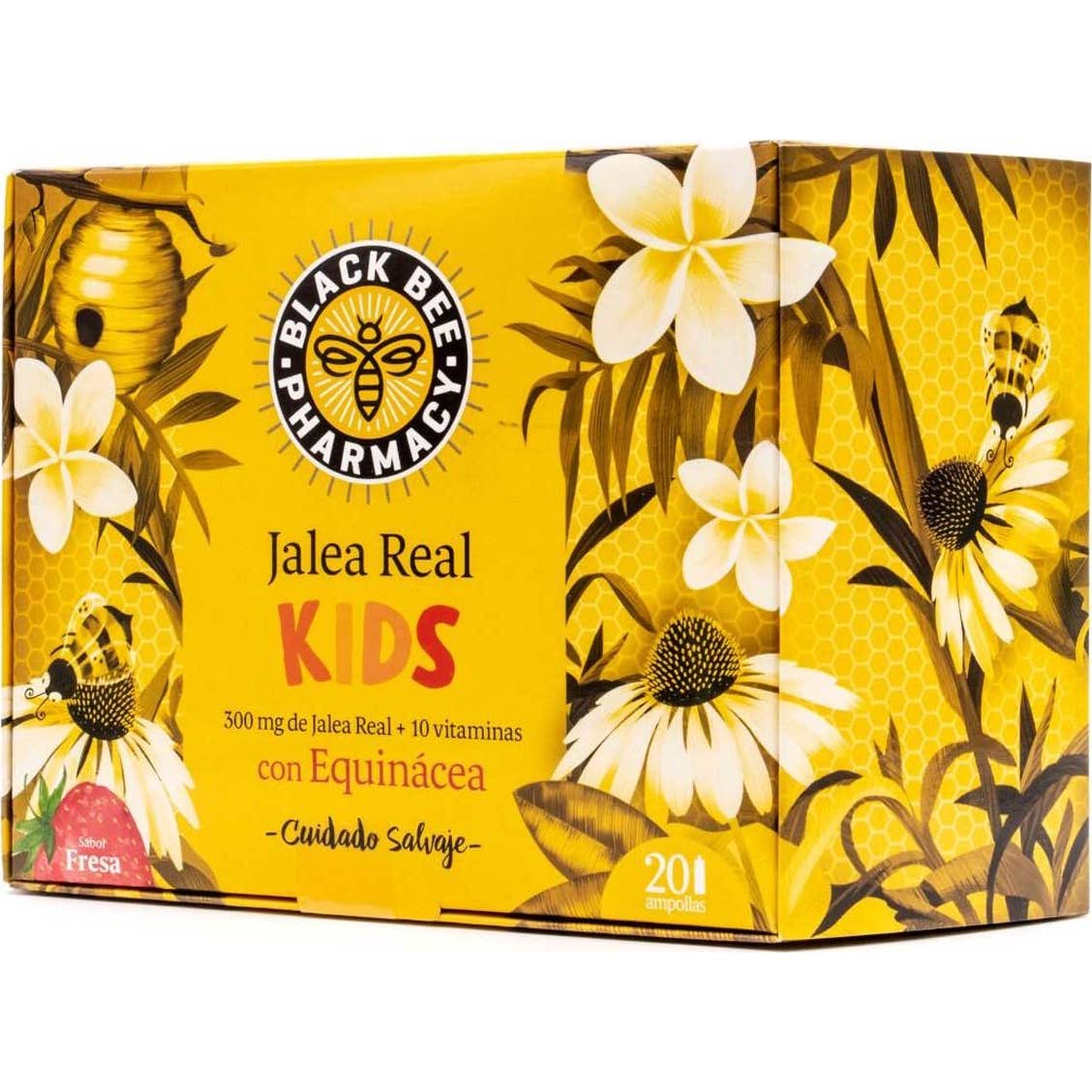 Black Bee Niños con Vitamina D 300mg 24 Ampollas