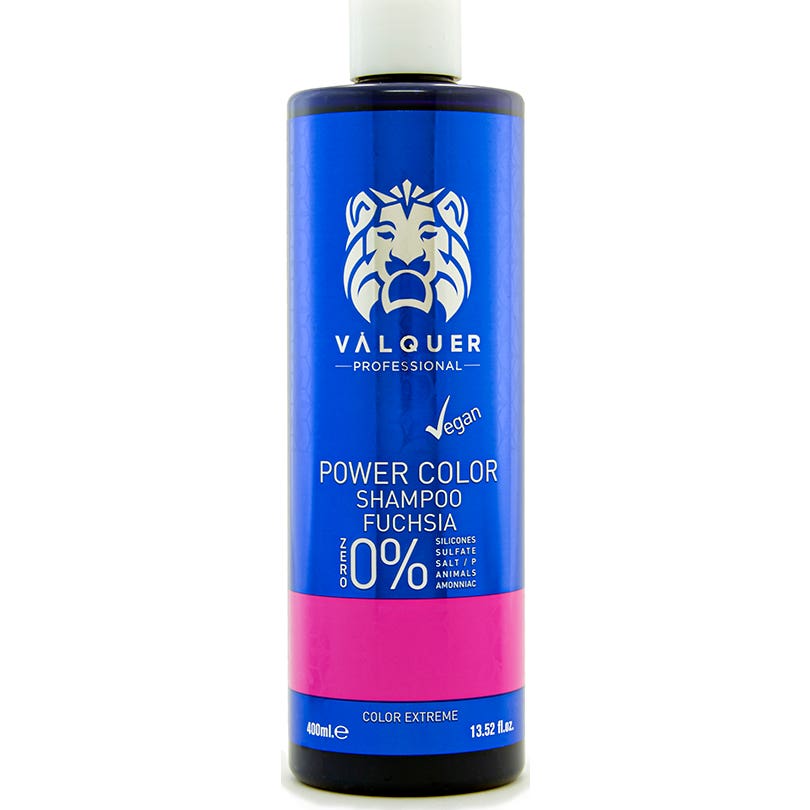 Valquer Champu Power Color Fucsia 400 Ml