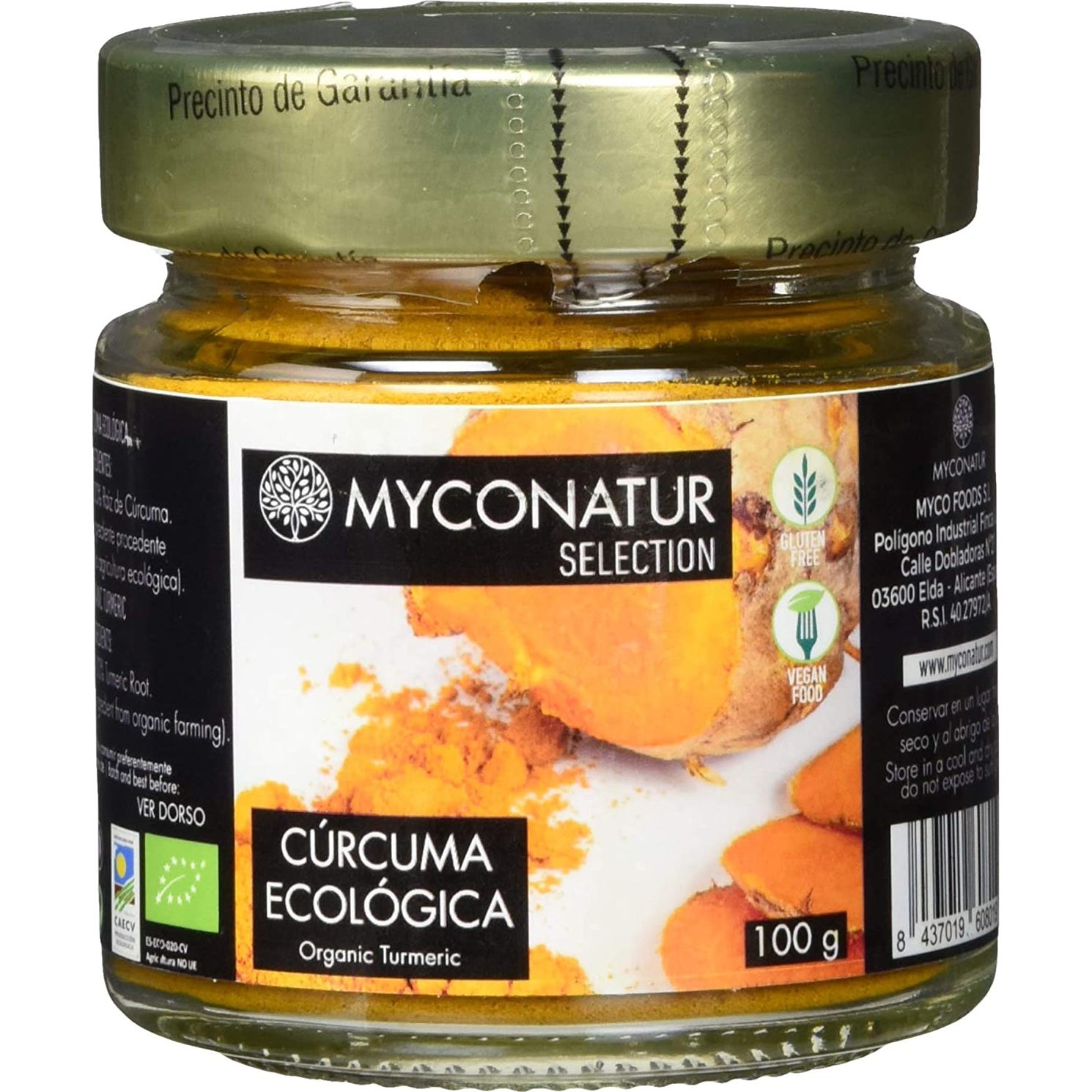 Myconatur Cúrcuma en Polvo 100g
