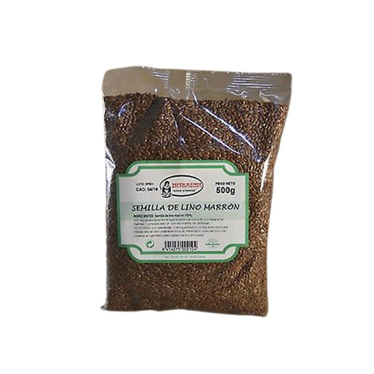 Intracma Marrón Linaza Semilla 500 G