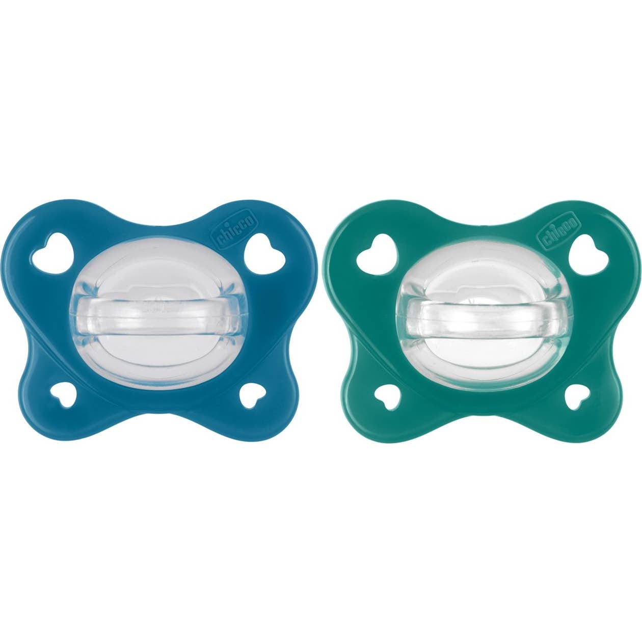 Chicco Azul/Verde Physioforma Dual Soft 16-36M 2 Unidades