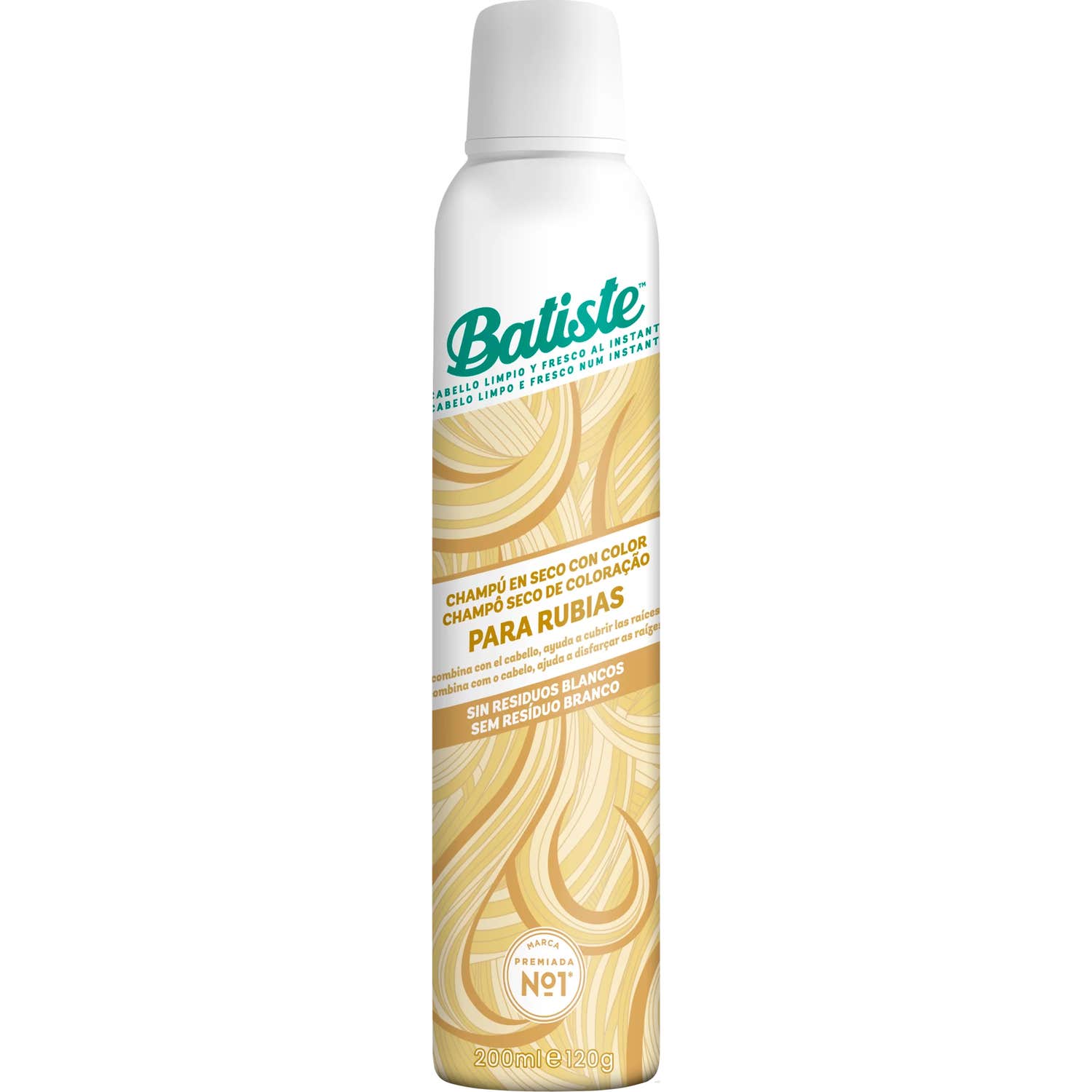 Batiste Champú en Seco con Color para Rubias 200 ml
