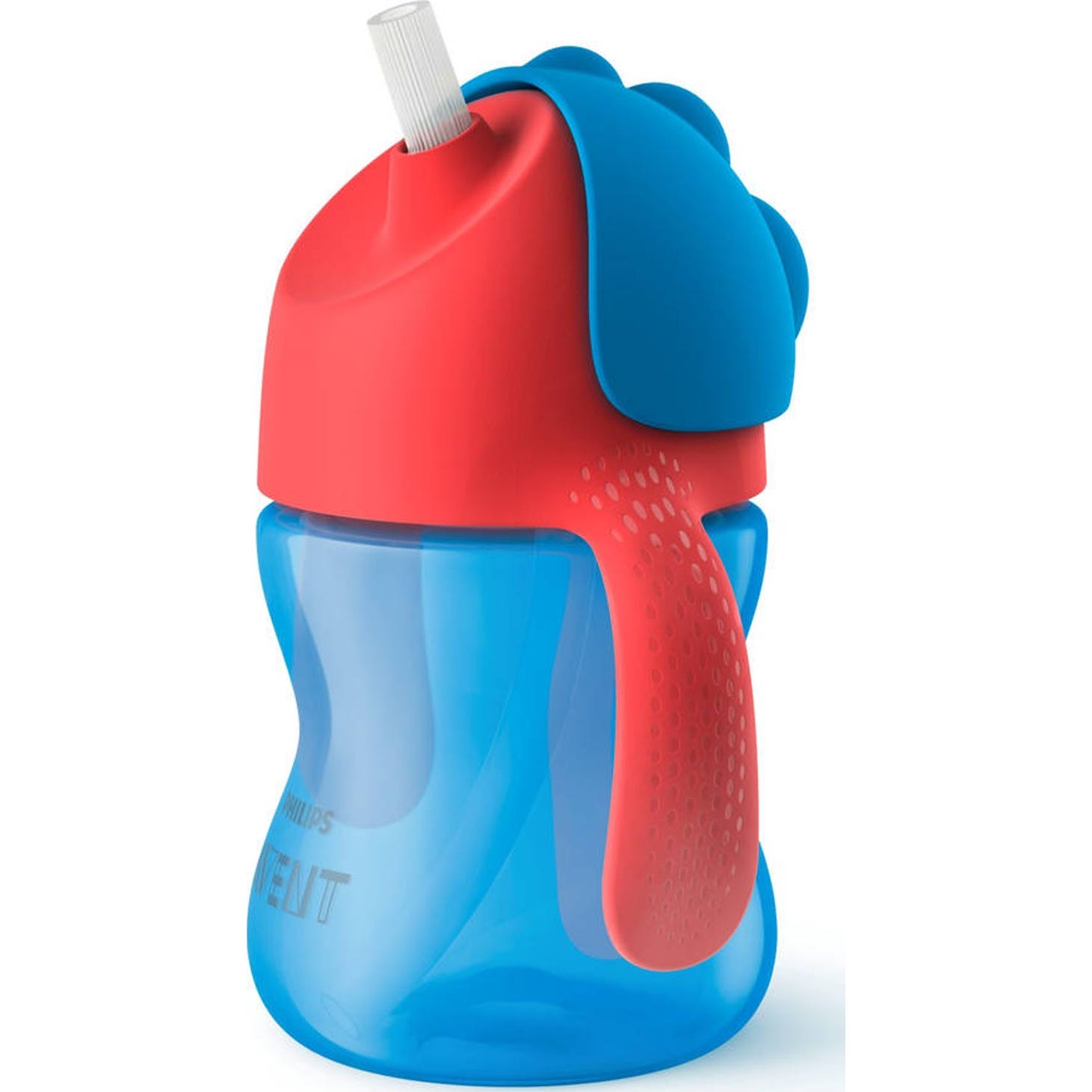 Avent Vasito con Pajita Azul +9m 210ml