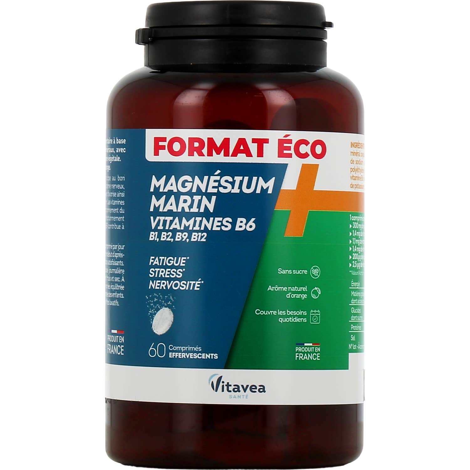 Vitavea Magnesio Marino + Vitaminas B6 B1 B2 B12 60comp