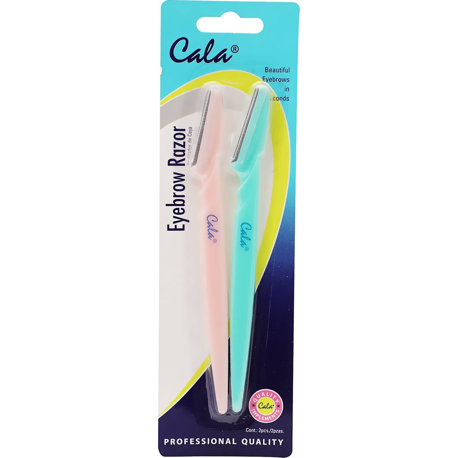 Cala Accesorios Eyebrow Razor 2uds
