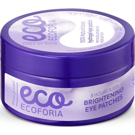 Ecoforia 8 Hours Sleep Parche Contorno Ojos Iluminadores 60 uds