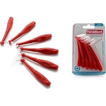 Foradent cepillo interdental cónico 6 uds