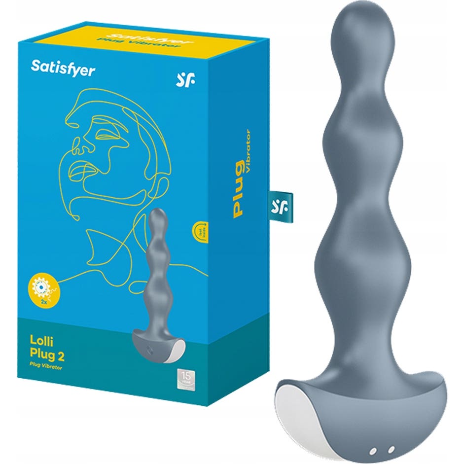 Satisfyer Lolli-Plug 2 Plug Vibrador Anal Transparente 1ud