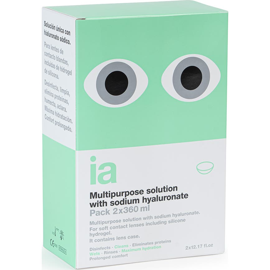 Interapothek Solución Única Ácido Hialurónico 2x360ml